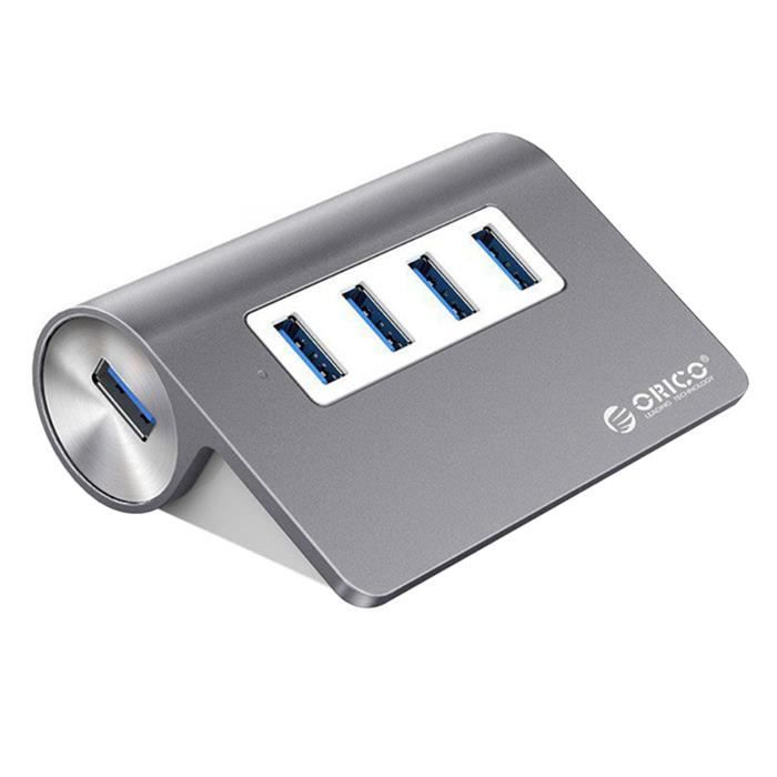 ORICO HUB USB 3.0 4 Ports En Alliage D'Aluminium