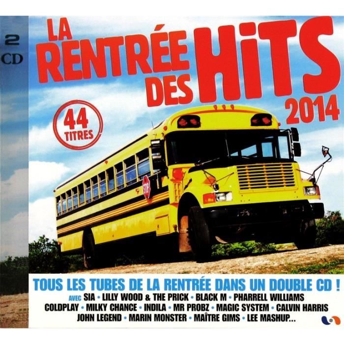 LA RENTREE DES HITS 2014 - 4 CD