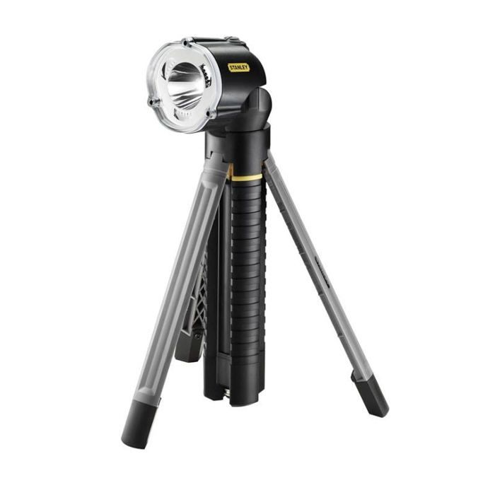 stanley lampe tripod à tête ajustable 30 lumens