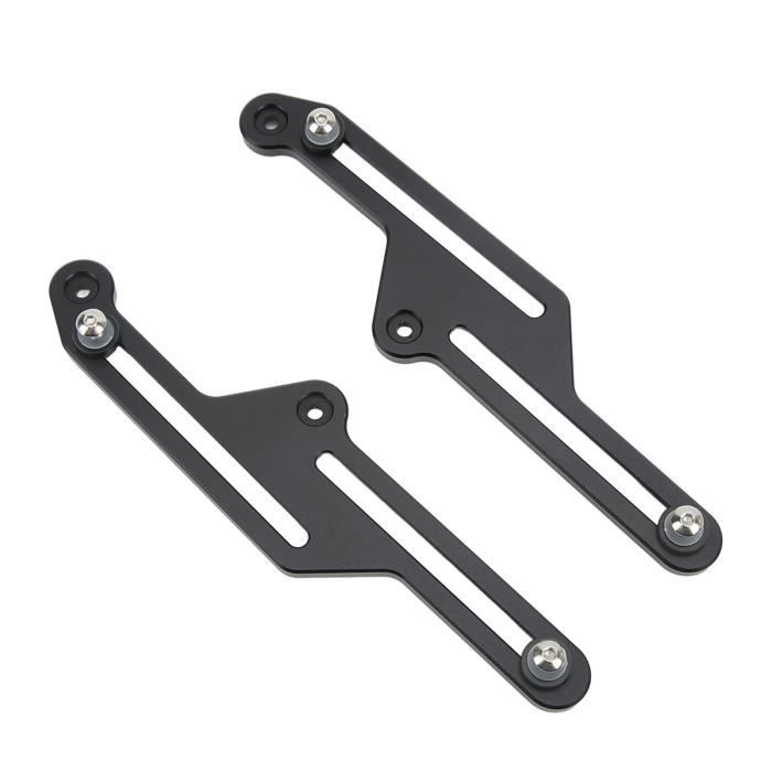 Lot De 2 Supports De Pare-brise Pour Land Rover Defender SVX – En ABS Noir Mat, Remplacement Direct