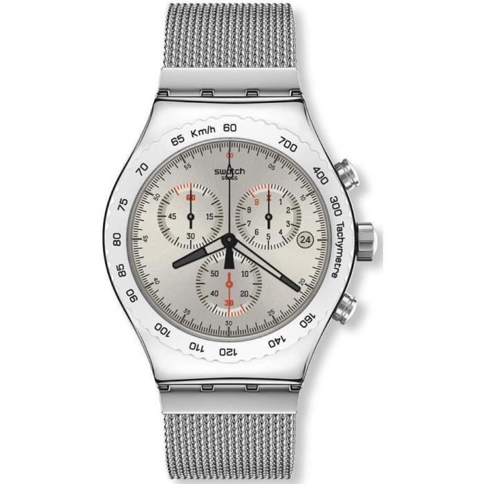 Montre Homme Swatch Irony Chrono Silverish YVS4… , - Achat ...