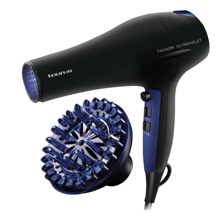 TAURUS 900.112 Sèche-cheveux Fashion Ultraviolet 2200W - Cdiscount  Electroménager