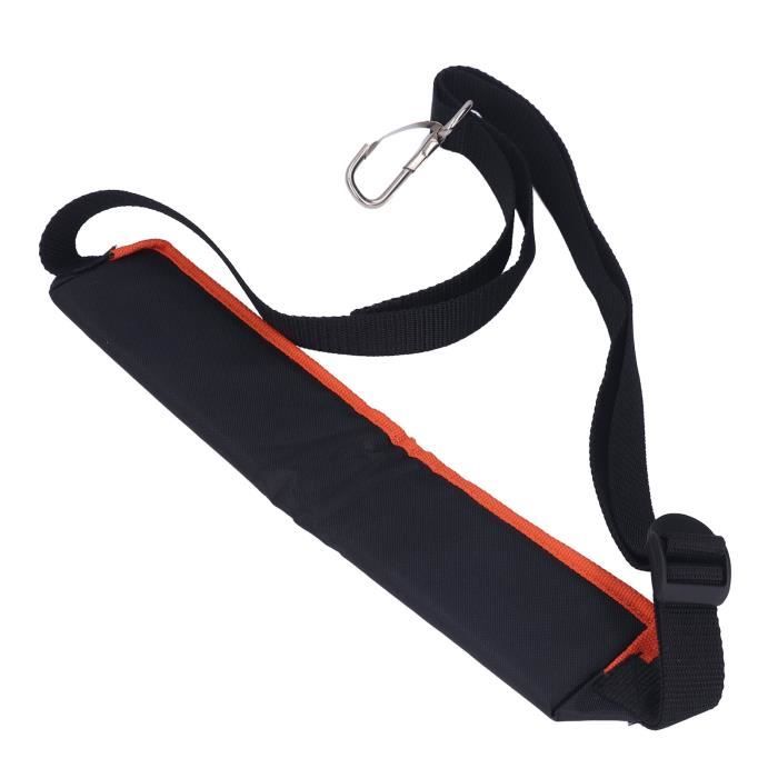 Sangle De Portage Réglable Emiif Pour Planche De Surf – 80-145 Cm, épaulette Antidérapante 8 Cm, Nylon/néoprène, Confortable Et Résistante (orange)