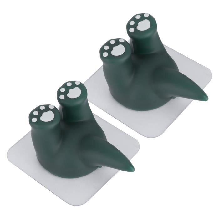 Tbest porte-clé d'animal 2 pièces crochet de queue d'animal sans ...