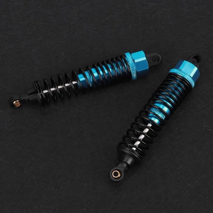 2 Amortisseurs Métal Pour Voiture RC 1/10 - Longueur 105 Mm - Pour Buggy, Truck - Usinage CNC, Réglables