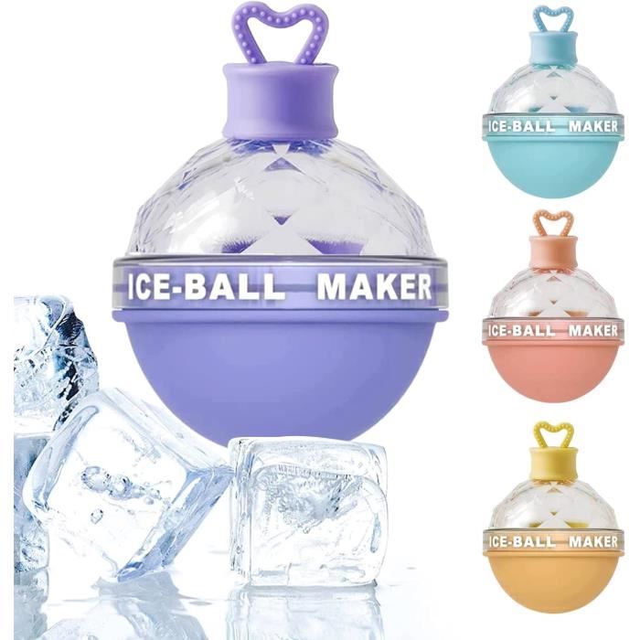 Lot De 33 Bacs à Glaçons Ronds Pour Congélateur, Glaçons Ronds, 33 Boules De Glace – Démoulage