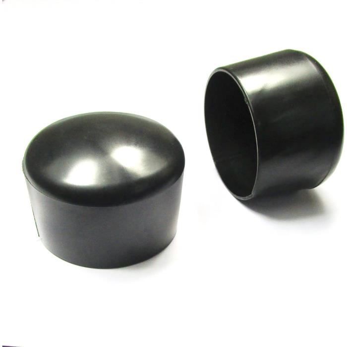 Embout Pour Tube Rond Diamètre 19 Mm Finition NOIR - Marque CIVIC Industrie - Neuf D'origine