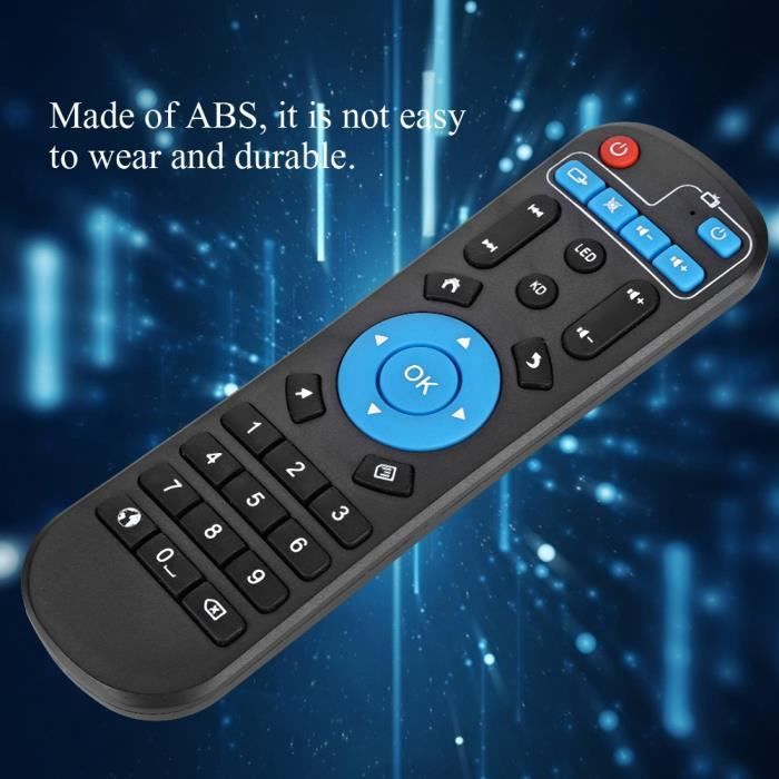 CYTGOUPER Telecomando universale per TV, in ABS nero