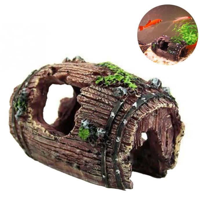 Comparer les prix de Aquarium Déco Aquarium Décoration Résine Aquarium Accessoires Aqua Ornements Pour Petite Crevette Poisson Tortue