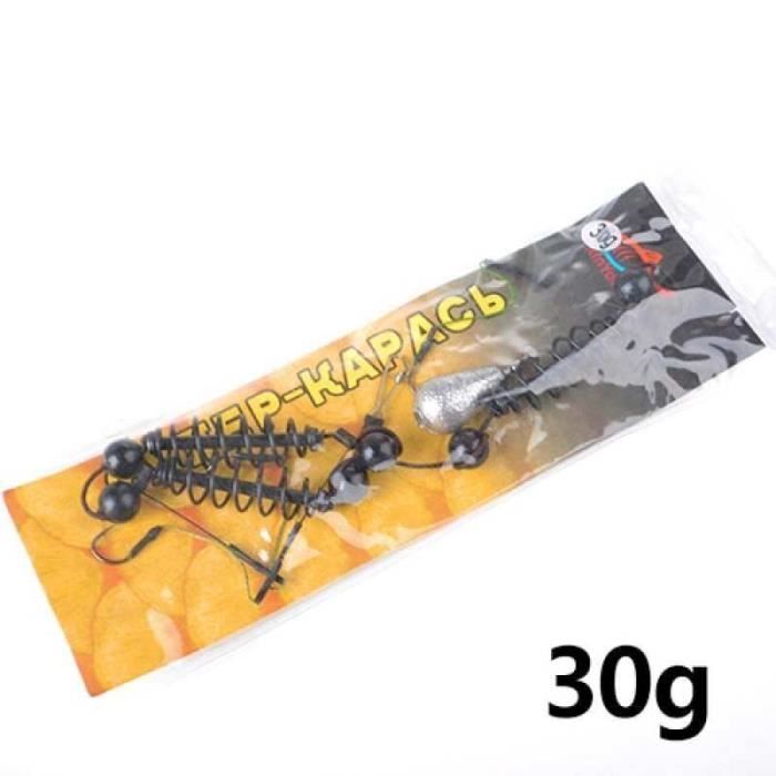 VGEBY Bouchon de crochet 100 pièces carpe crochet de pêche bouchon