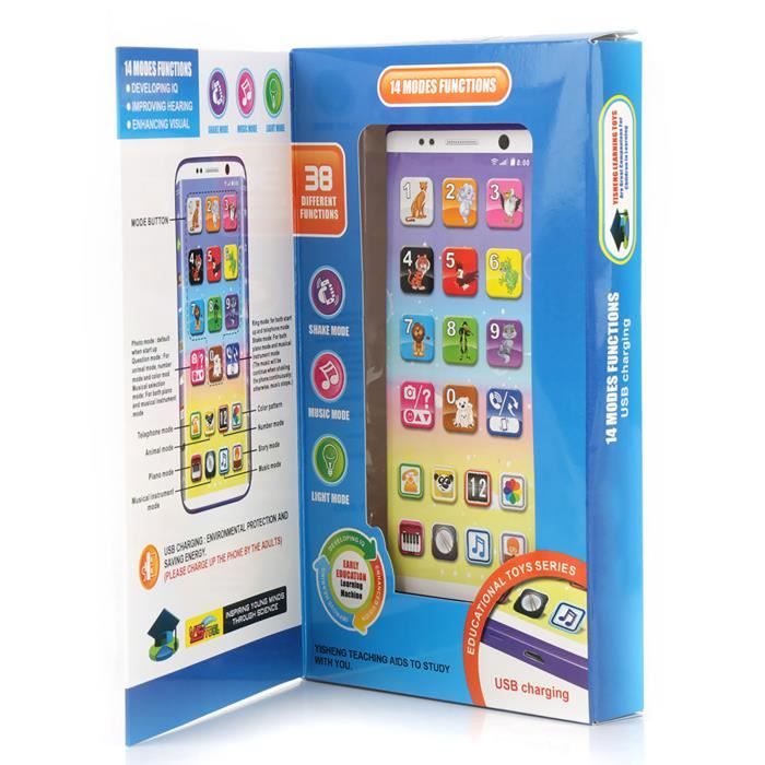 Samtoy - jouet de téléphone intelligent multifonction, support éducatif pour ram