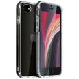 Coque iPhone SE 2020 Intégrale Protection Avant Arrière 360 - Transparent-1