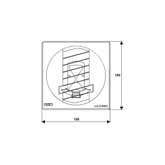 Grille blanche seule BapColor