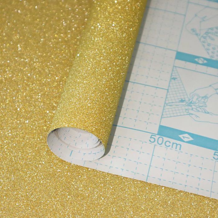 Papier Peint Dore Pailletenull