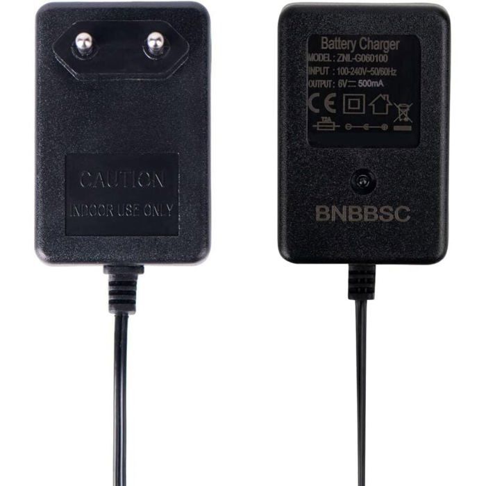 Chargeur 6V pour Enfants Conduite électrique avec Voiture, 6V Chargeur pour Conduite électrique sur Jouets, Moto, SUV, ATV Vo