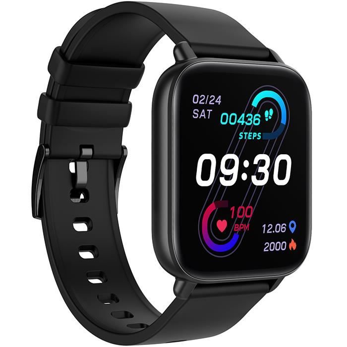 14€02 sur Montre connectée, IP67 Étanche, Compatible Android, IOS - Noir -  Montre connectée - Achat & prix