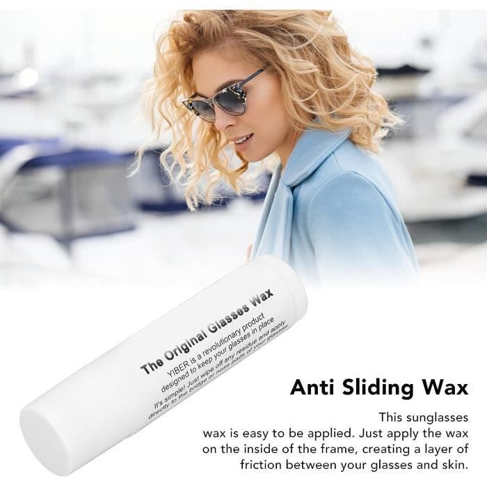 Cire A Lunettes Cire A Lunettes Pour Glisser Les Lunettes De Nez Stick Anti Slip Eyewear Retainer Pour Monture De Lunettes u7311 Cdiscount Beaux Arts et Loisirs creatifs