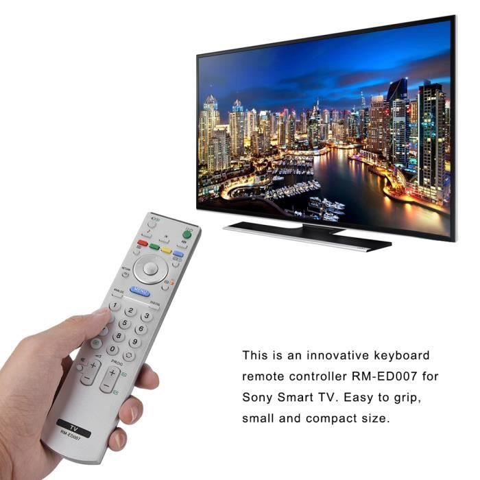 SimplyAll Mando a Distancia Compatible con Sony RM-ED007