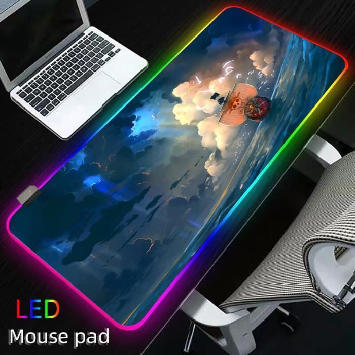 InGame RGB Gaming Mouse Pad XXL - Tapis de souris d'éclairage LED