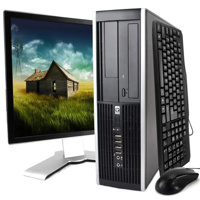 PC complet Ordinateur Bureautique Dell Core2Duo 250Go -Ram 4 Go - Win 10 -  Ecran 19 ' - Cdiscount Informatique