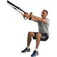 Sangle d'entraînement Suspension Sling Trainer TRX TUNTURI - Orange et Noir - Accessoires Fitness/Musculation-2