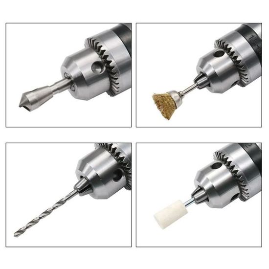 1x Tige Hex Tournevis Impact Drive Adaptateur Mini Perceuse Mandrin Meuleuse Convertisseur