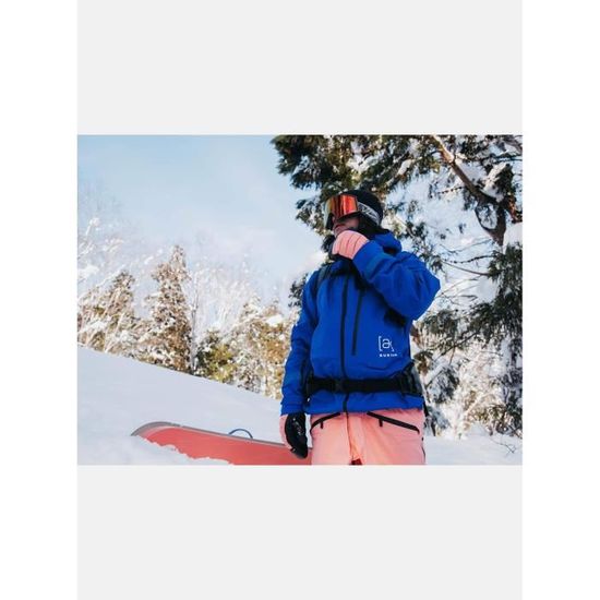 Veste de Ski Snow Burton Tusk Gore Tex Pro 3L Bleu Homme Impermeable et Respirante Cdiscount Sport
