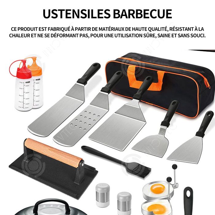 Organisateur d'ustensiles de camping Sac à ustensiles de camping