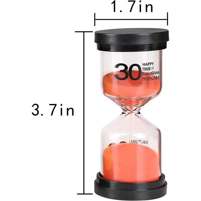 Sablier 5 Temps Frasheng - 3,5,10,15,30 Minutes - Minuterie Cuisine Ou École