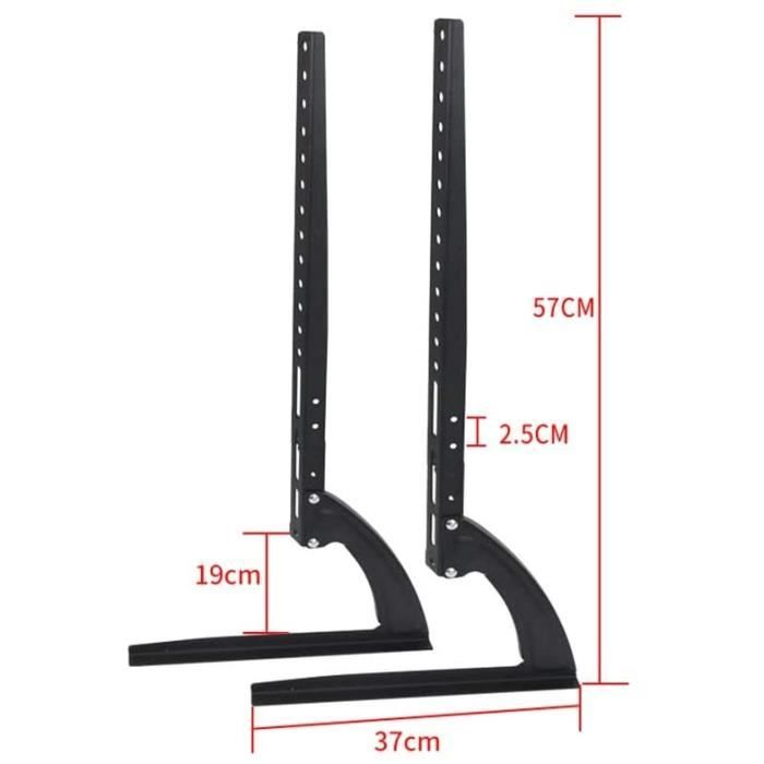 Pied TV Universel GRIFEMA - Support Hauteur Ajustable Pour Télés 22-80", VESA 800x400mm