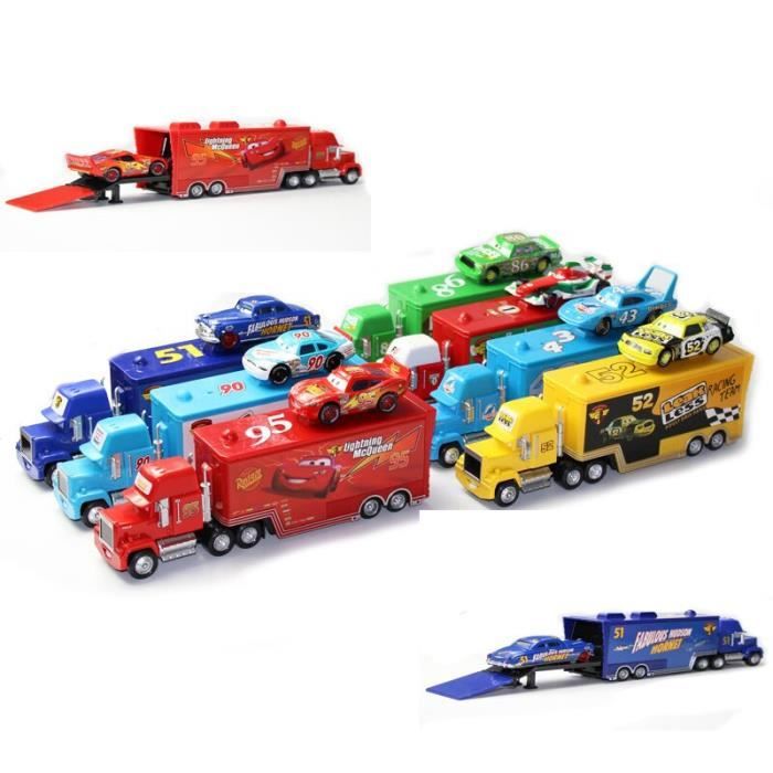 Disney Pixar Cars Jouets 2 pcs/Lot Mack Camion Petite Voiture Le