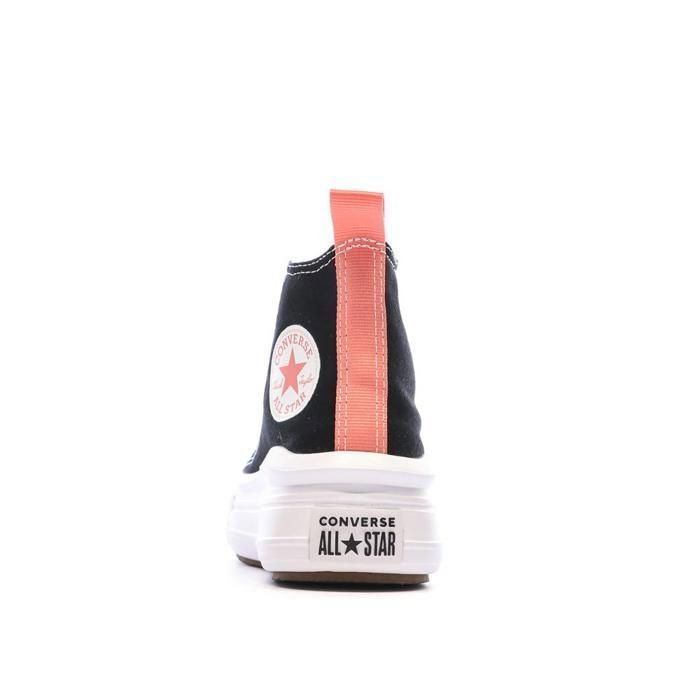 Converse blanche lacet noir outlet
