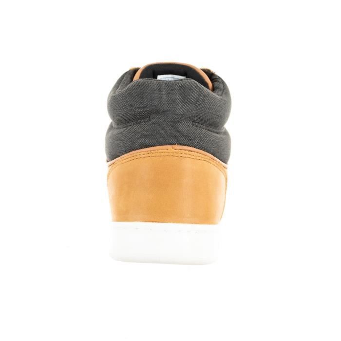 Baskets mode Le Coq Sportif Courtclassic Black Jean Cuoio 41 Homme Cuir Lacets Plat Beige Cdiscount Chaussures