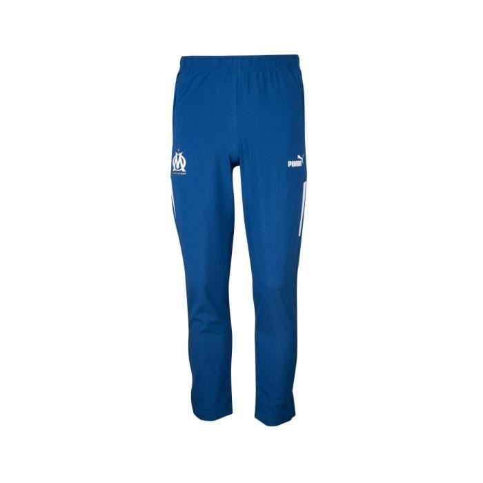 Jogging Prematch enfant OM 2022 23 bleu blanc