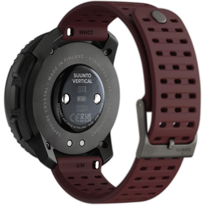 Montre connectée sport GPS ALTIMETRE SUUNTO VERTICAL BLACK