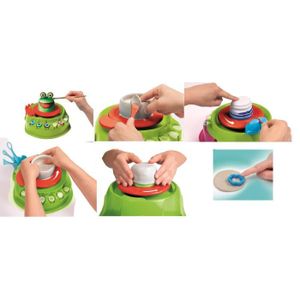 JEU DE POTERIE CLEMENTONI Créateur de talents - Tour de potier 2-