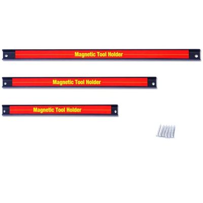 3 Barres Magnétiques Murales - Longueurs 20, 30, 46 Cm - Charge Max 5, 7, 10 Kg - Pour Ranger Outils Dans Garage, Atelier - 10
