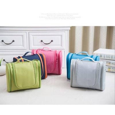 Trousse De Toilette étanche Grande Capacité - Pour Hommes Et Femmes, Organisateur De Maquillage De Voyage En Cuir PU