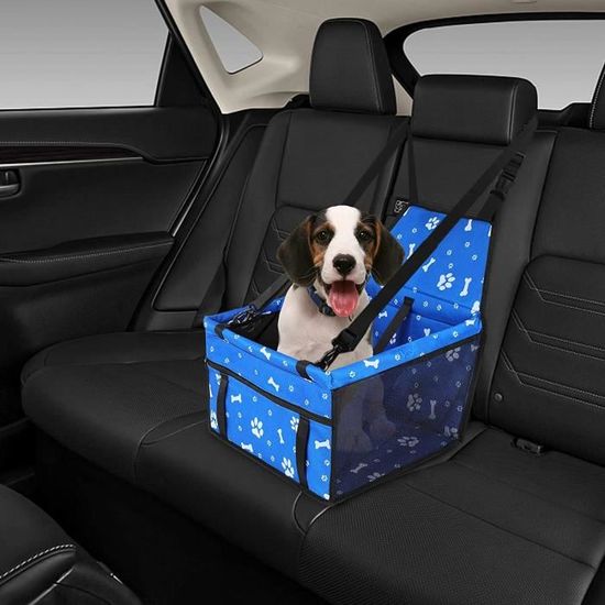 Siège Auto Transport Pour Chien Et Chat Petite Et Moyenne - Housse Étanche Avec Ceinture De Sécurité Jusqu'à 25 Kg