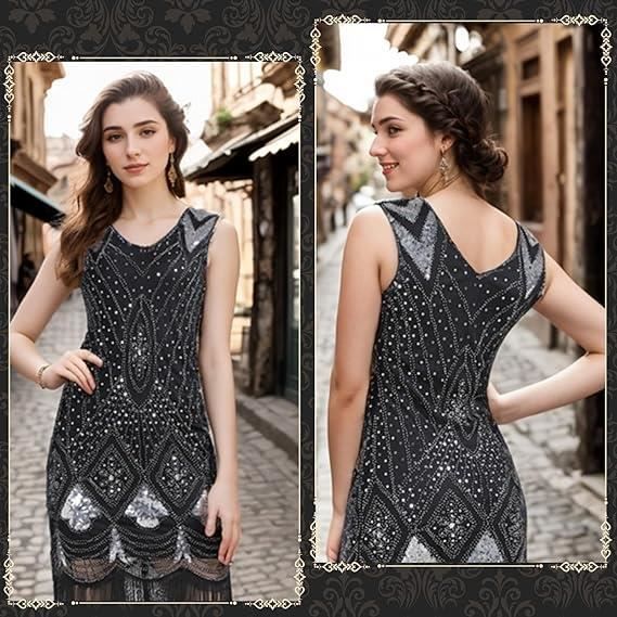 Cdiscount robe charleston outlet