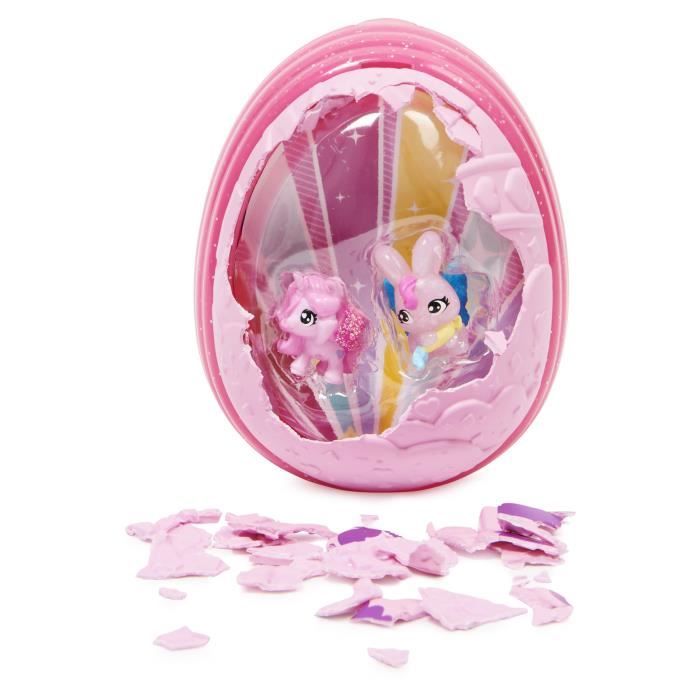 Hatchimals - PACK DE 4 FAMILLE SURPRISE 3 ENFANTS 1 BEBE Saison 2 Assort