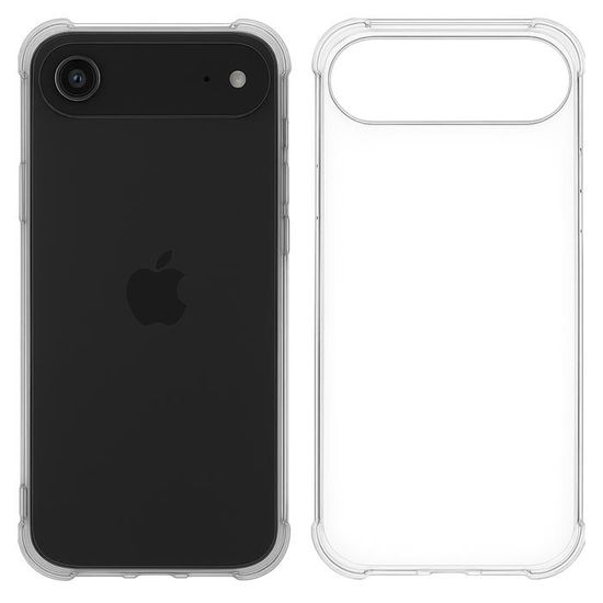Coque Silicone Souple Pour IPhone 17 Air - Avizar, Violet Clair Transparent, Neuf Sous Blister