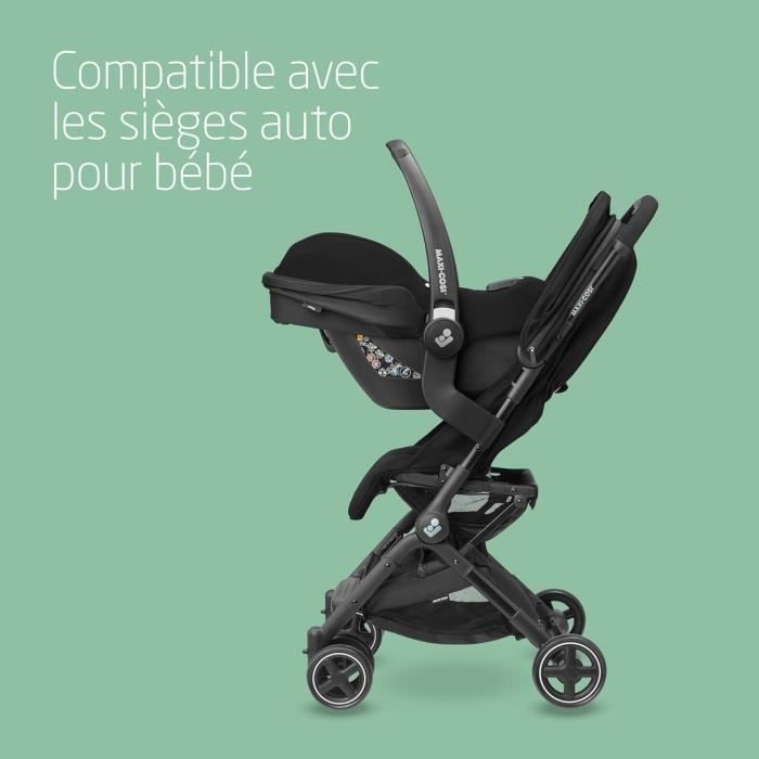 Poussette Bébé Pliable, Poussette Canne de Voyage à 4 Roues, 0-3 ans,  jusqu'à 15 kg, Gris - Cdiscount Puériculture & Eveil bébé