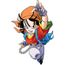 Stickers dragon ball z dbz 15124