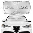 Pare-soleil de voiture pour Alfa Romeo Giulia 147 156 159 Mito Stelvio Sportiva Giulietta, accessoires Anti  For 159-0