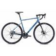 Vélo Fuji Jari 2.1 Tiagra 2x10 - Bleu - Chemins et sentiers - Disques - Rigide-0
