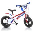 Vélo Enfant Garçon 12 Pouces - Marque - Modèle - Frein de Guidon - Pignon Fixe Arrière-0