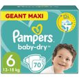 PAMPERS Baby-Dry Taille 6 - 70 Couches-0