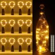 12 PCS Guirlandes Lumineuses LED pour Bouteille De Fée - lumières fée - Décoration de Bouteille - 2m 20 Boules-0