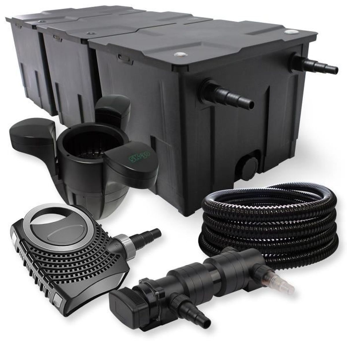 SunSun Kit de filtration de bassin 90000l 24W UVC Stérilisateur NEO8000